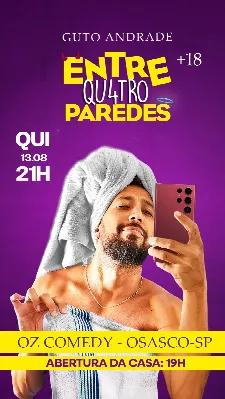 Entre 4 Paredes Stand Up GUTO ANDRADE Osasco