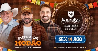 SURRA DE MODÃO NO SAMAMBAR