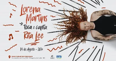 Lorena Martins toca e canta Rita Lee