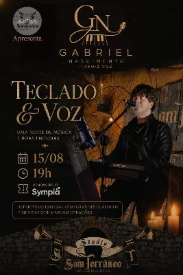 Gabriel Nascimento - Piano e Voz