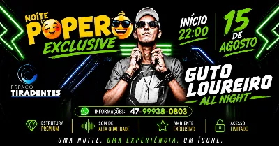 Noite Poperô /Guto loureiro