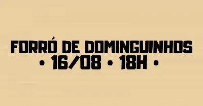 Forró De Dominguinhos | ed. 35