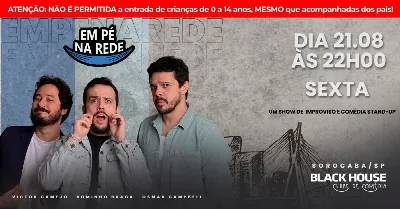 EM PÉ NA REDE em SOROCABA - Stand up Comedy