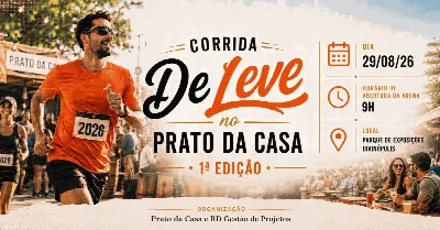 CORRIDA DE LEVE NO PRATO DA CASA