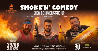 SMOKE'N' COMEDY STAND UP COMEDY EM CURITIBA
