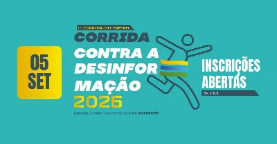 1ª CORRIDA do TRE - Corrida Contra a Desinformação