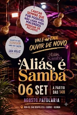 Aliás é samba