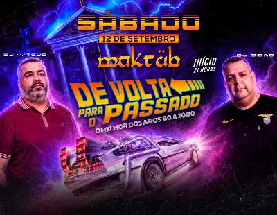 Festa DE VOLTA PARA O PASSADO