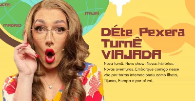 Déte Pexera - Turnê Viajada - no Porão Comedy Club BC